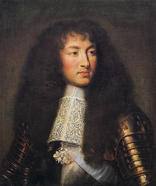 Charles le Brun Portrait of Louis XIV China oil painting art